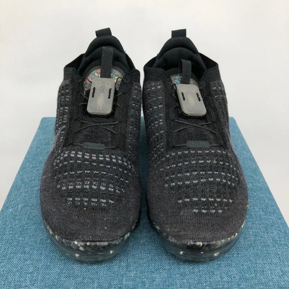 Nike women's air vapormax 2020 flyknit black/dark grey shoes size 10 - Picture 3 of 16